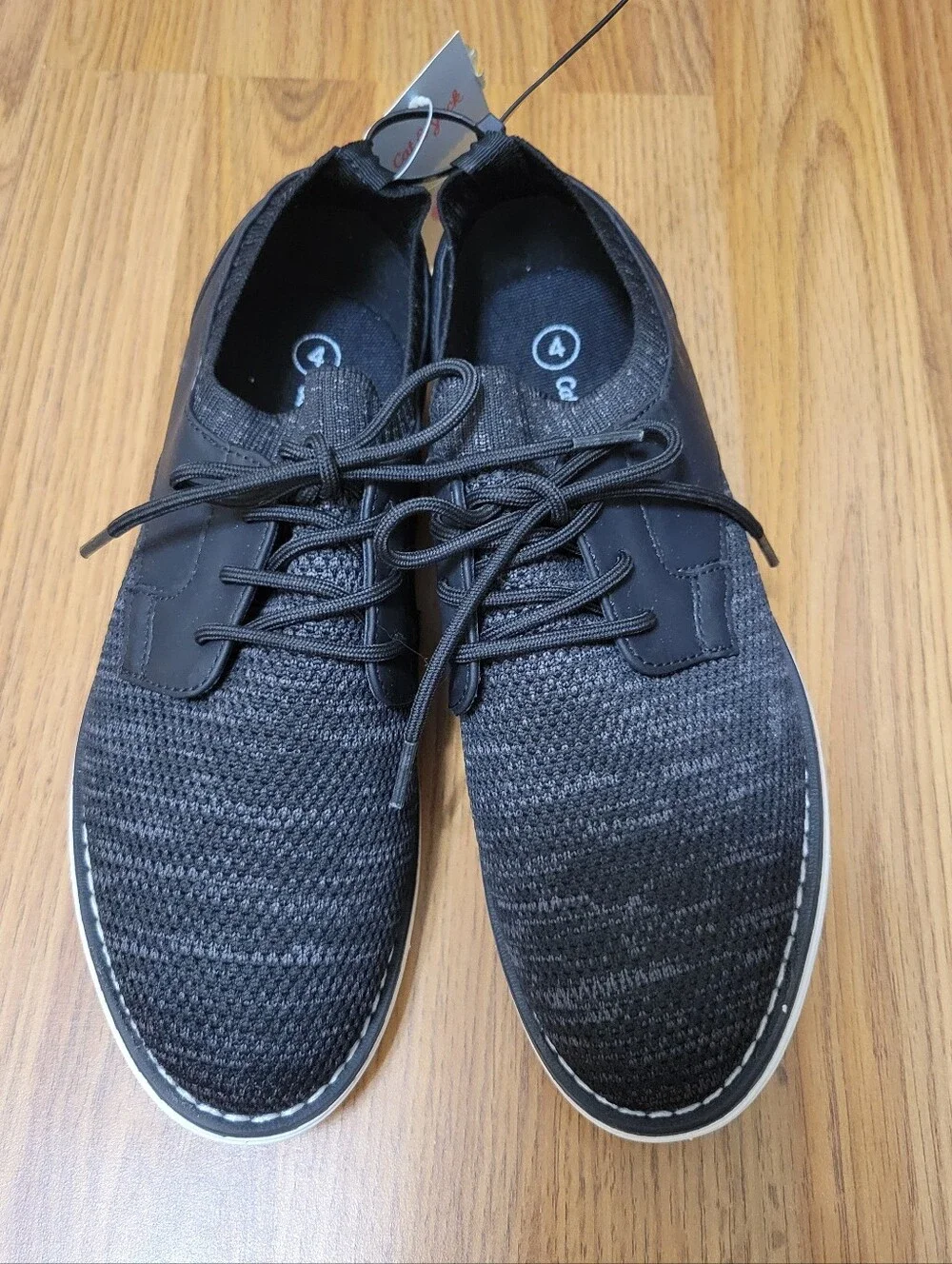 Nwt Cat & Jack Boys Elijah Knit Oxford Dress Shoe